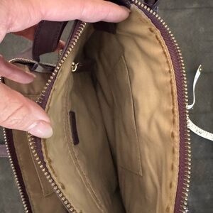 Cole Haan Burgundy Leather Bag